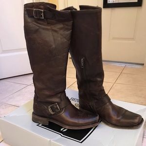 Frye Smith Engineer Boots Tall